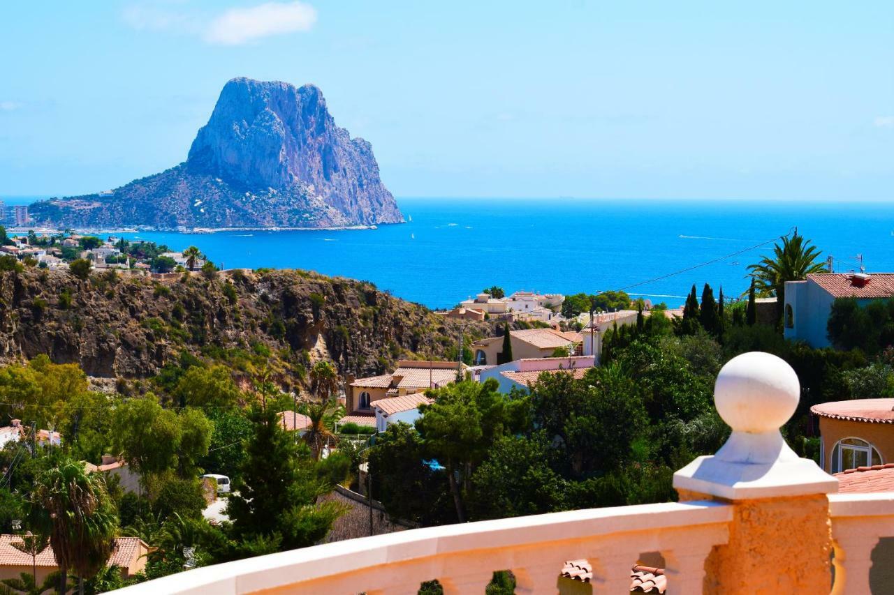 Villa Spartacus - Piscina Privada Y Vistas Al Mar Calpe Luaran gambar