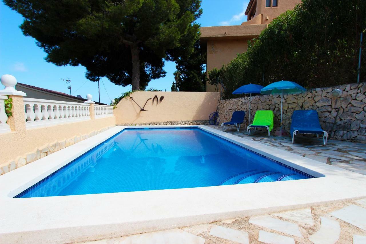 Villa Spartacus - Piscina Privada Y Vistas Al Mar Calpe Luaran gambar